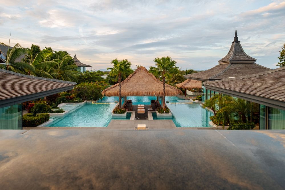 hotel photography Thailand pool villa
